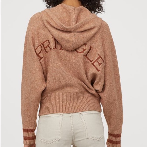 H&M fine knit hooded sweater. - Picture 2 of 2